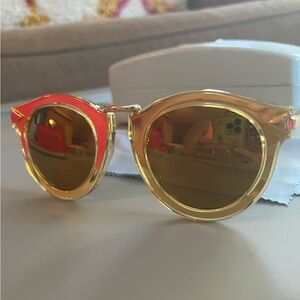 Karen Walker limited edition gold sunglasses